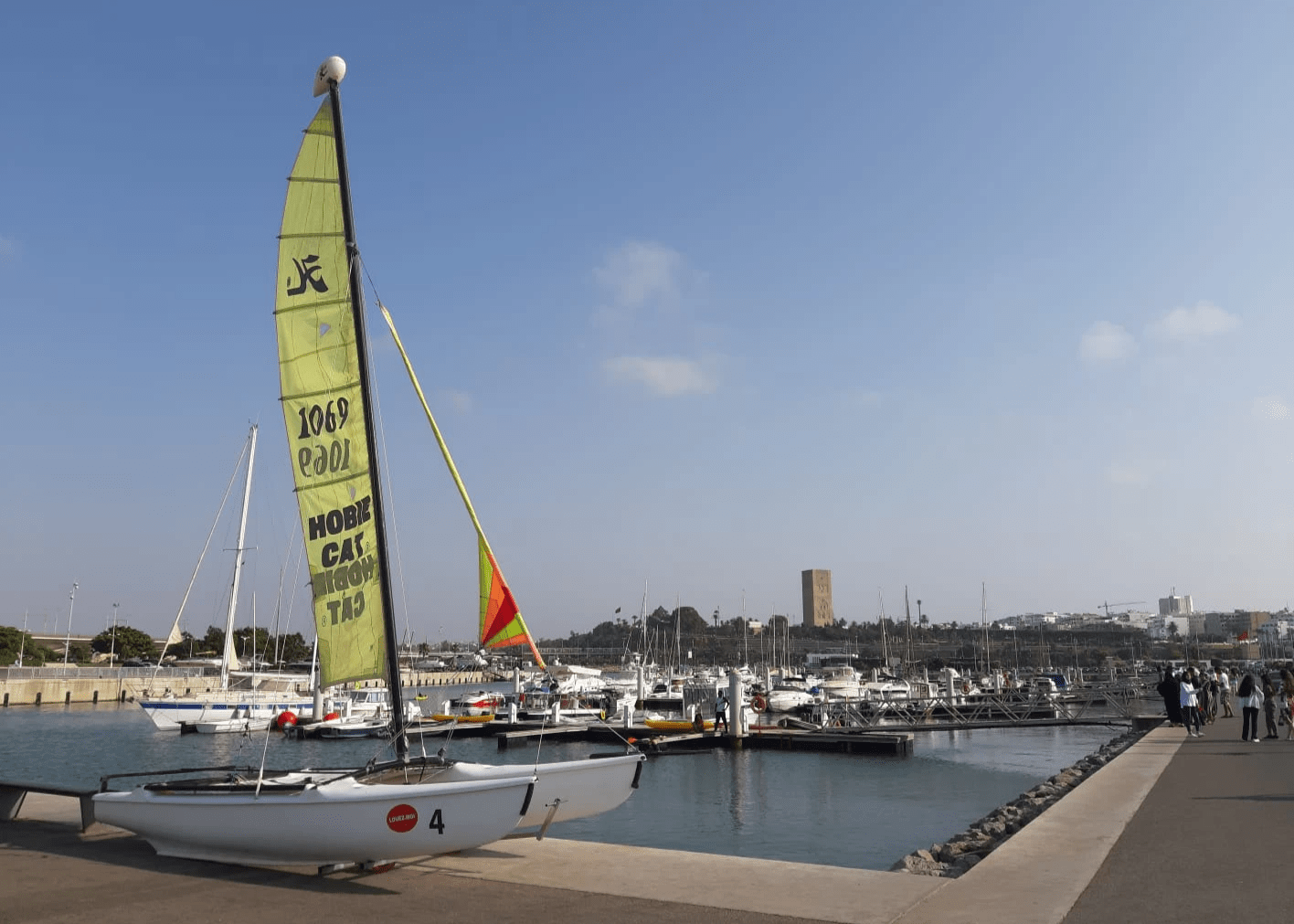 Optimists sur le Bouregreg